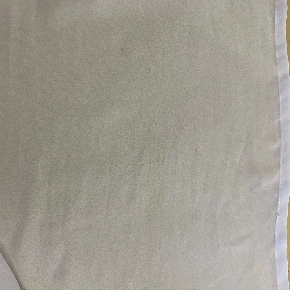Set (2) Sheer Window Scarfs Swag Lavender Flower Edge Cottagecore Fairy 40 X 210